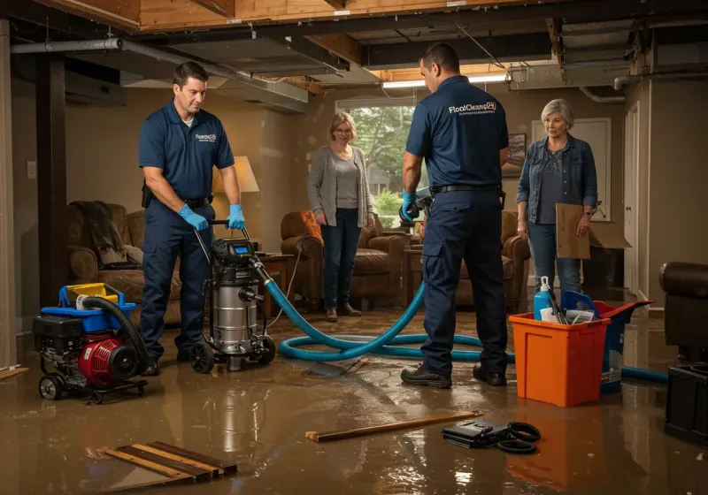 Basement Water Extraction and Removal Techniques process in Brighton, AL